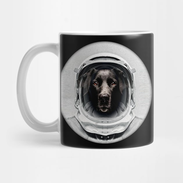 Astronaut Dog by Vin Zzep